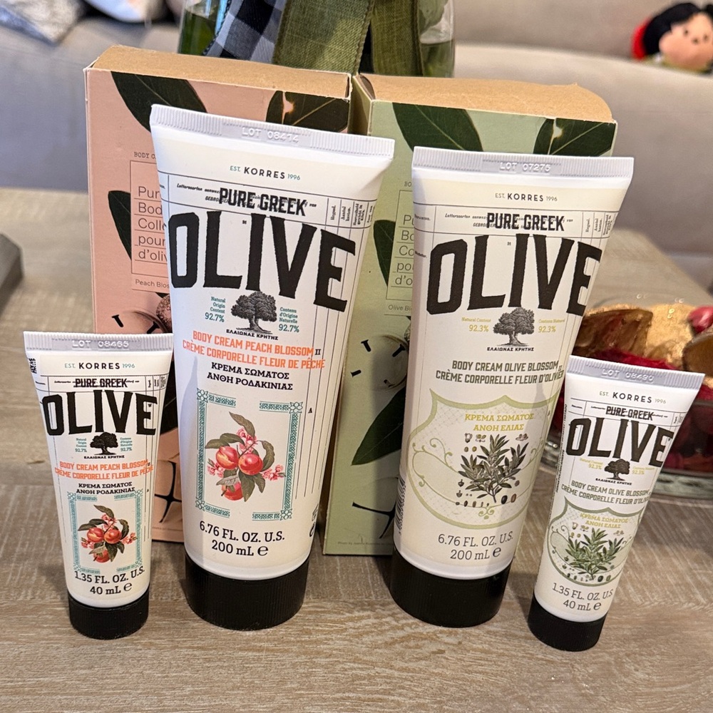 Korres Pure Greek Olive Body Cream Collection